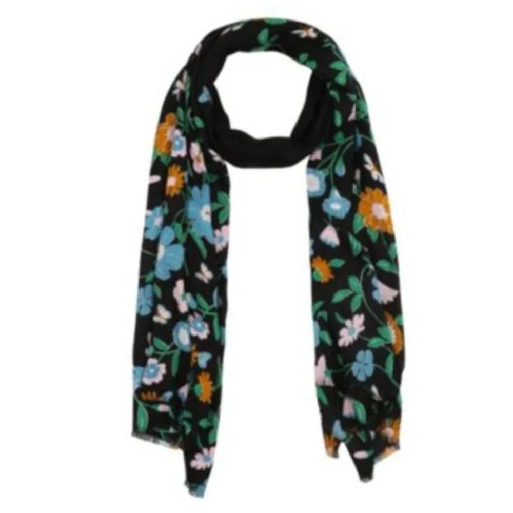 kate spade new york floral garden oblong scarf
